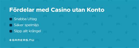 Casino Utan Konto .